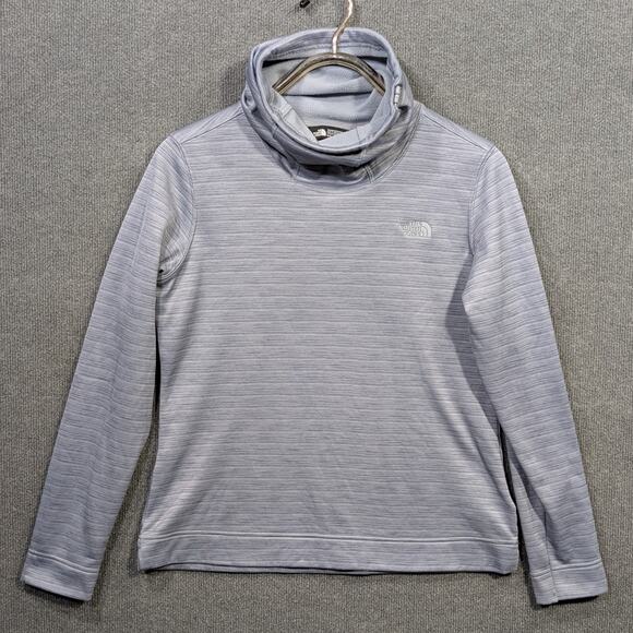 The North Face Glacier Pullover Womens Medium Stria Turtleneck Sweatshirt - Picture 1 of 11